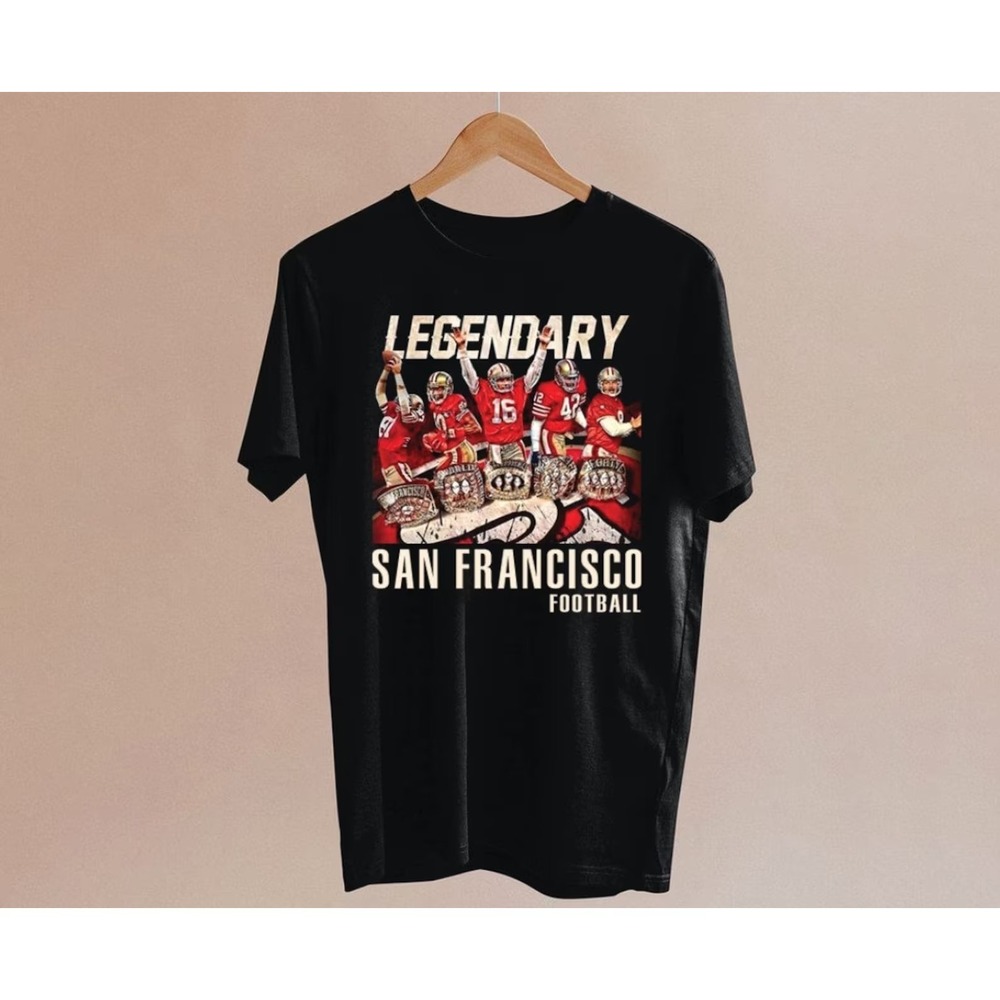 Vintage San Francisco Football Legendary Black Shirt